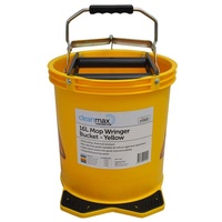 CLEANMAX CONTRACTOR 16L MOP WRINGER BUCKET [Colour: yellow]