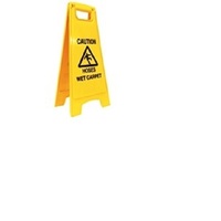 HOSES WET CARPET FLOOR SIGN - carpet cleaning pressure washing