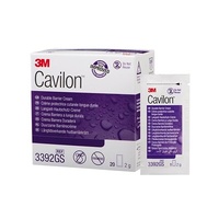 3M  Cavilon  Durable Barrier Cream 2g Sachet - Box/20 3392GS
