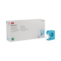 3M Micropore Medical Tape with Dispenser 24 ROLLS 12 mm x 9.1m 1535-0