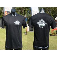 Bottlebutt Bash Trail Run 100% Cotton T Shirt Black