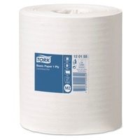 Tork® Basic Paper 1ply Centrefeed Roll Universal Wipes M2-310 6's