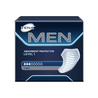 Tena Level 1 Men Pad Absorbent Protector  3 Drops Box/12  750658