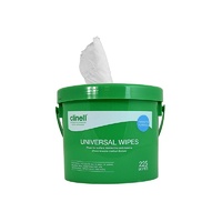 Clinell Universal Sanitising Wipes 225 Wipes Bucket