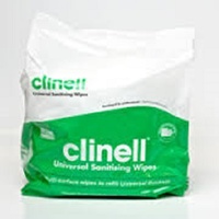 Clinell Universal Sanitising Wipes 225 Wipes Refill for bucket