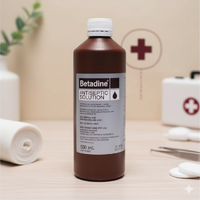 Betadine Antiseptic 500ml - Povidone Iodine solution 10%