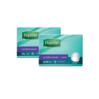 Depend Super Unisex Underwear