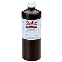 Riodine Povidone-Iodine Solution 10% - 500mL