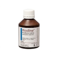 Riodine Povidone-IODINE Solution 10% 100ML